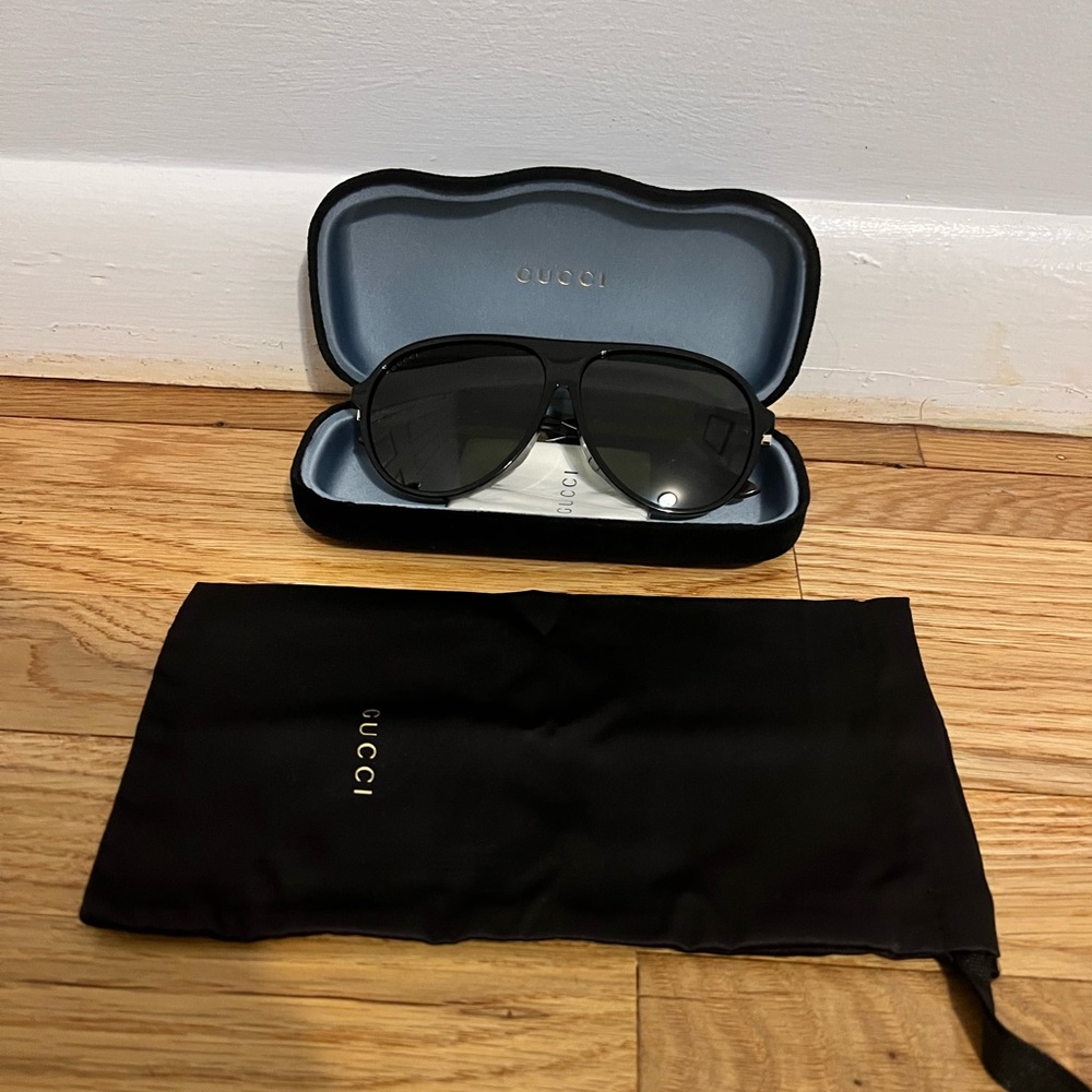 Gucci 61MM Aviator Sunglasses - NWOT!